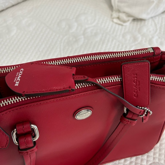 Coach Mini Leather Satchel NWOT - Picture 6 of 8